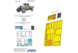 Поступил в продажу набор фототравления кабины на ГАЗ-АА от HobbyBoss. Масштаб 1:35