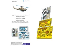 Поступил в продажу набор цветного фототравления на AH-1S от Hasegawa. Масштаб 1:72